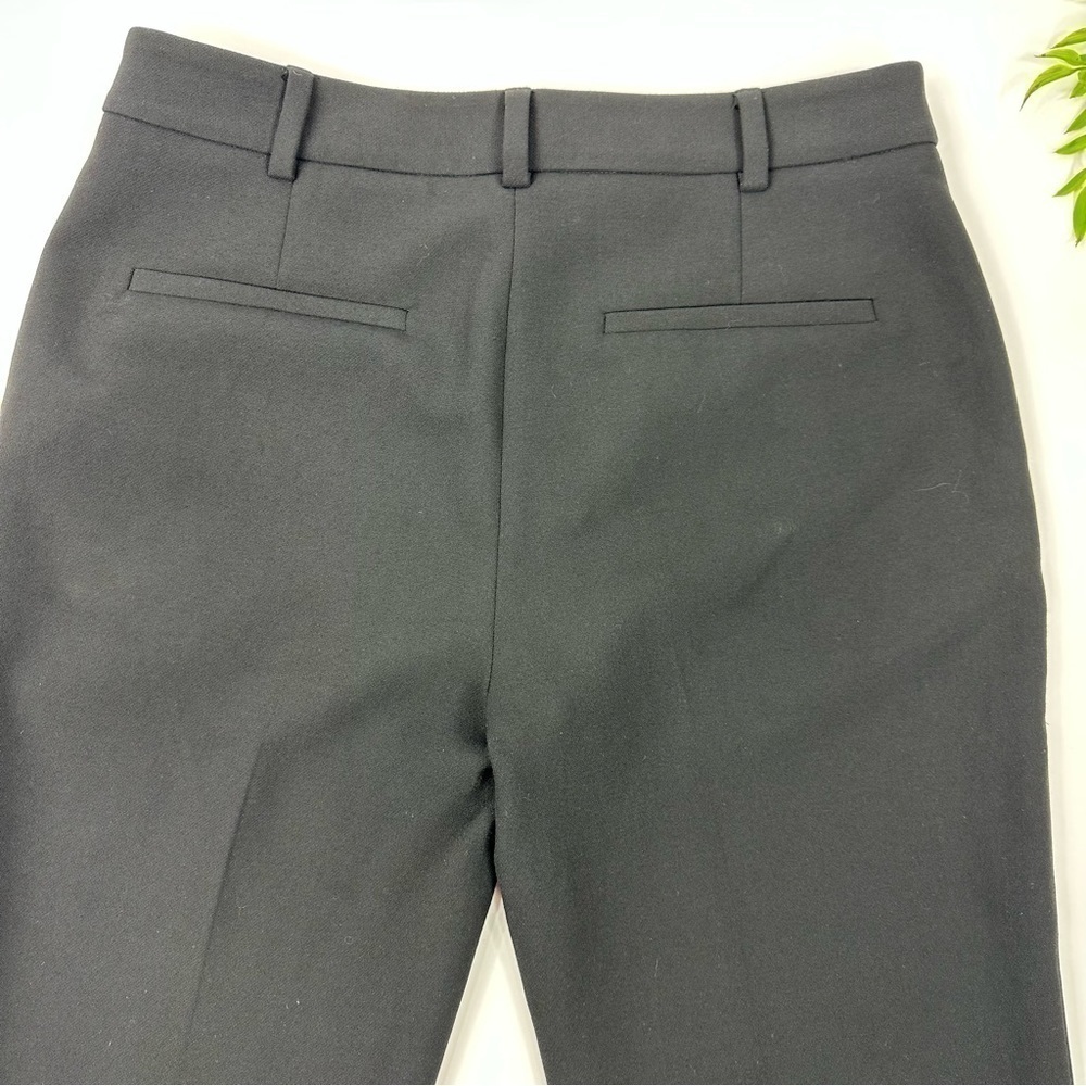 DIANE von FURSTENBERG Trouser Pants Sz 4 Black Straight - Picture 17 of 17